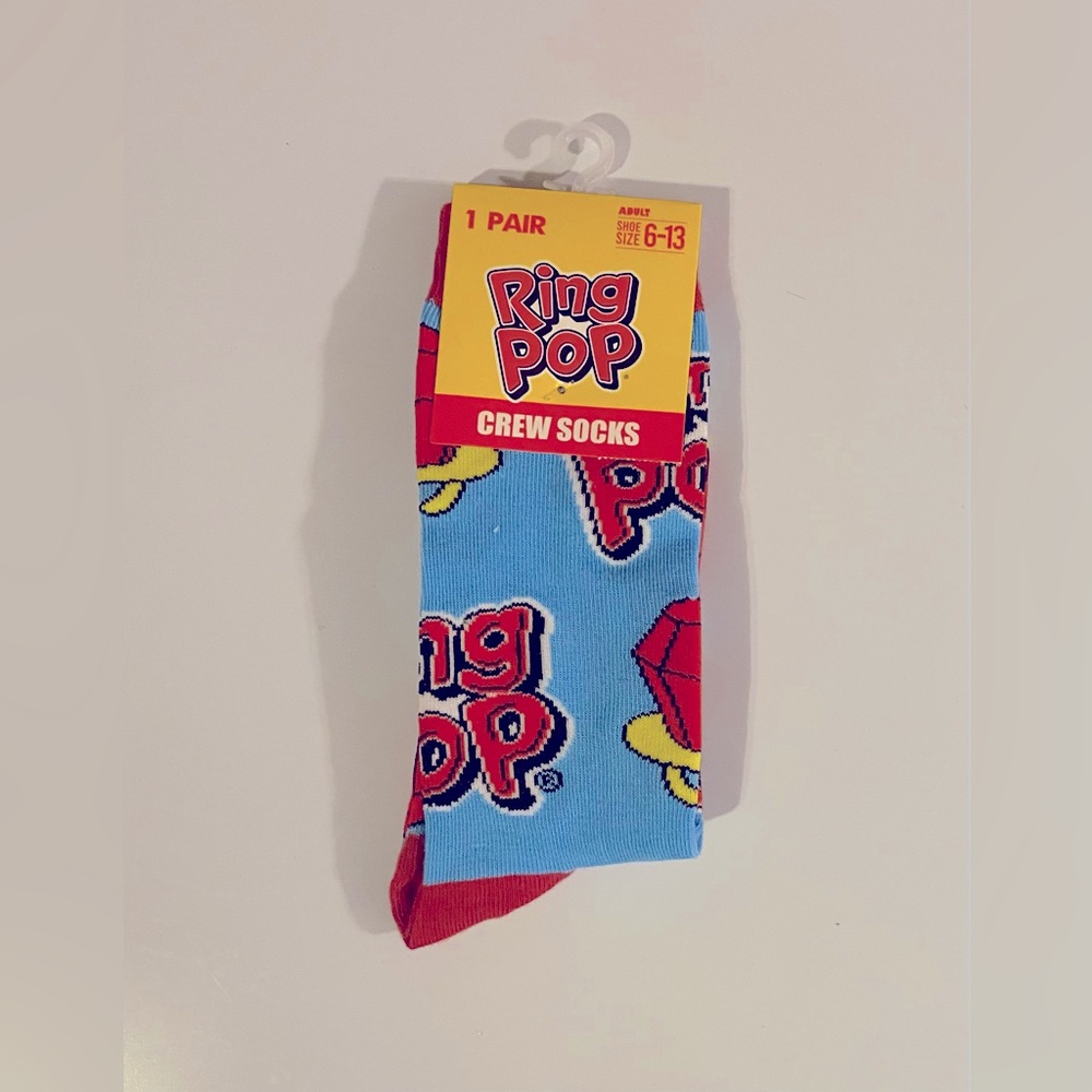 Fun Novelty Socks Featuring Ring Pop